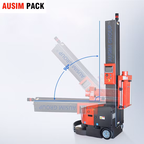 Customized Stretch Film Pallet Wrap Packing Machinery/Full Automatic Shrink Pallet Wrapping Machine