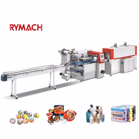 Высокоскоростная автоматическая термоусадочная машина с пленкой POF