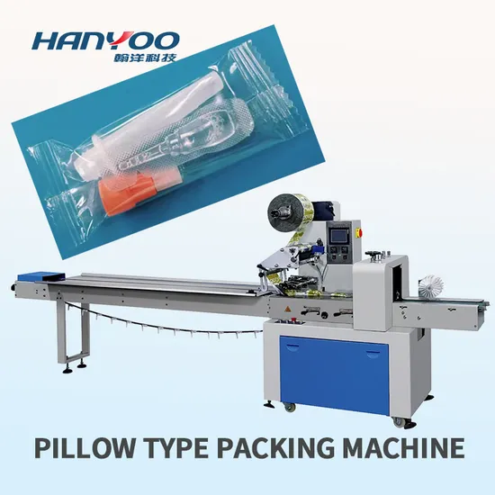 Полностью автоматическая крупноформатная горизонтальная машина для наполнения и упаковки масок с подушечным потоком по индивидуальному заказу.